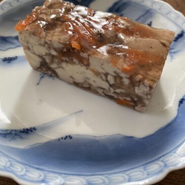 村上市の郷土料理、豆腐寄せ