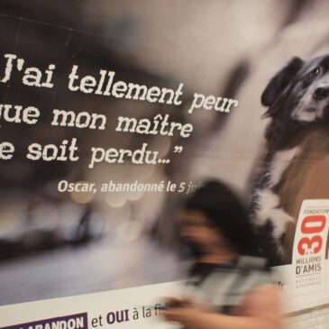 パリのメトロで見たポスターが胸に痛い